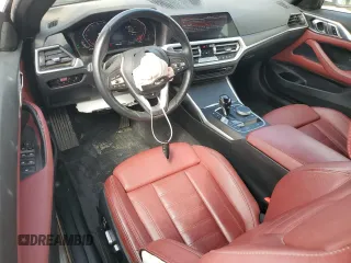 2023 BMW 4 Series 430i xDrive with VIN WBA43AT03PCL32501, listed as a Copart auction lot 49341915 with 18,375 mi miles and Salvage Title. Bid and sale history available at carsss.com. Image 8.