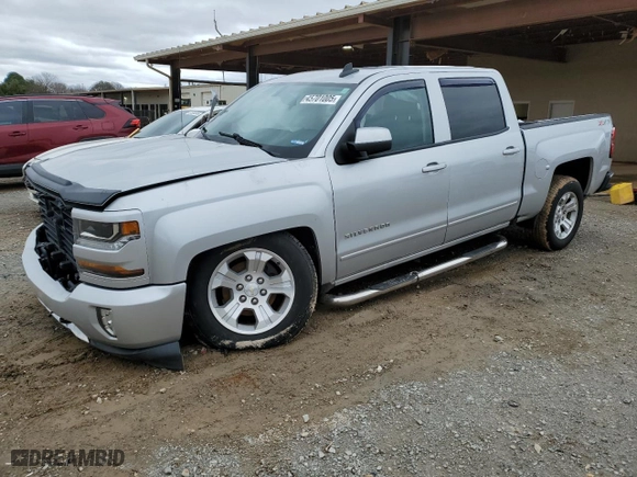 2017 Chevrolet Silverado 1500 LT with VIN 3GCUKREC0HG119774, listed as a Copart auction lot 45701005 with 79,976 mi miles and Salvage Title. Bid and sale history available at carsss.com. Image 1.