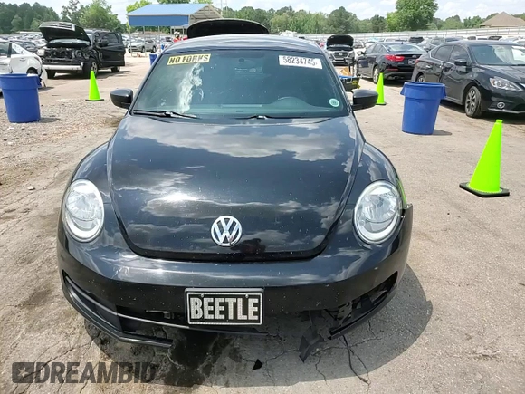 2015 Volkswagen Beetle Fleet Edition with VIN 3VWF17ATXFM645590, listed as a Copart auction lot 58234745 with 128,469 mi miles and Salvage title. Bid and sale history available at DreamBid. Image 13.