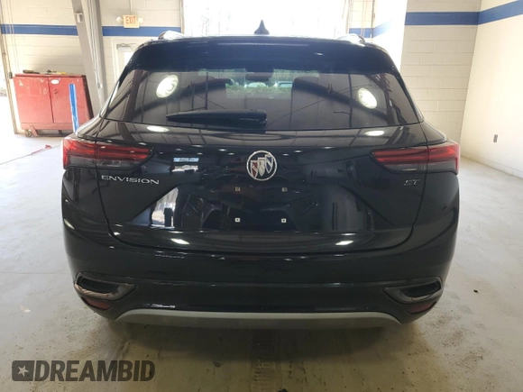 2021 Buick Envision Essence with VIN LRBFZNR43MD140141, listed as a Copart auction lot 50547485 with 49,331 mi miles and Salvage Title. Bid and sale history available at carsss.com. Image 6.