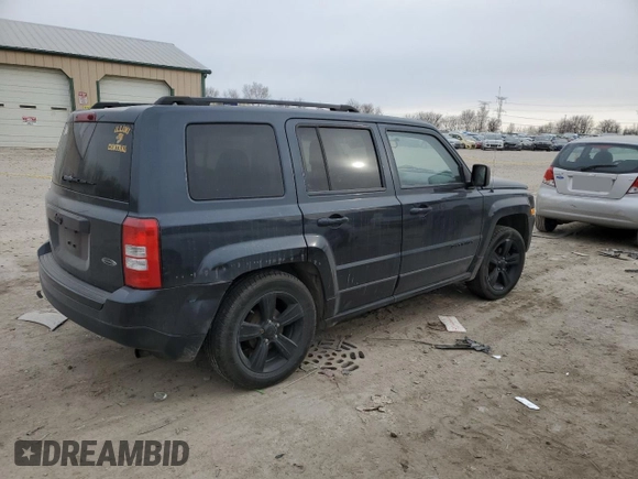2014 Jeep Patriot Altitude with VIN 1C4NJPBA1ED758284, listed as a Copart auction lot 41959215 with 147,320 mi miles and Salvage Title. Bid and sale history available at DreamBid. Image 3.