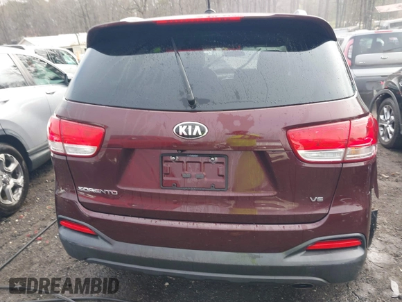 2016 Kia Sorento LX with VIN 5XYPG4A55GG142487, listed as a IAAI auction lot 41792925 with 118,355 mi miles. Bid and sale history available at carsss.com. Image 16.