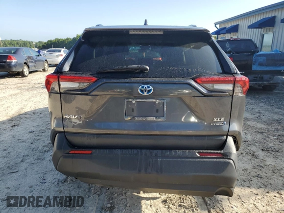 2022 Toyota RAV4 Hybrid XLE Premium with VIN 4T3B6RFV5NU084690, listed as a Copart auction lot 61301965 with 38,925 mi miles and Salvage title. Bid and sale history available at DreamBid. Image 6.