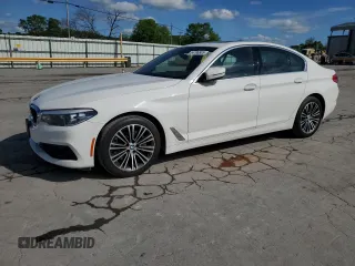 2020 BMW 5 Series 530i xDrive z VIN WBAJR7C04LWW64640, wystawiony jako Copart lot #54706505 z przebiegiem 120 912 mil mil oraz Czysty tytuł • Clean title. Historia ofert i sprzedaży dostępna na DreamBid. Obrazek 1.