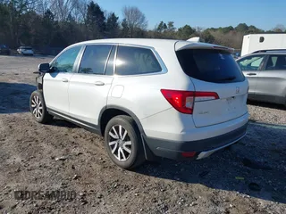 2021 Honda Pilot EX-L with VIN 5FNYF6H52MB062365, listed as a IAAI auction lot 41664771 with 42,393 mi miles. Bid and sale history available at carsss.com. Image 3.
