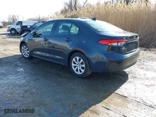 2023 Toyota Corolla LE with VIN JTDB4MEE6P3001722, listed as a IAAI auction lot 41512577 with 53,458 mi miles. Bid and sale history available at carsss.com. Image 3.