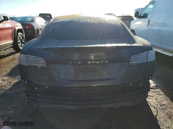 2024 Tesla Model S with VIN 5YJSA1E55RF534643, listed as a Copart auction lot 46422475 with 0 mi miles and Salvage Title. Bid and sale history available at carsss.com. Image 6.