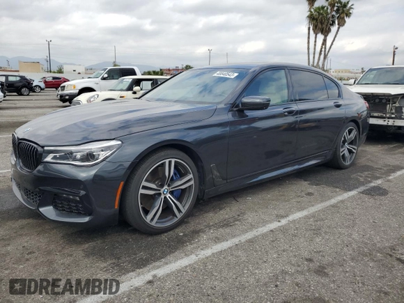 2018 BMW 7 Series ALPINA B7 xDrive with VIN WBA7F2C56JG424773, listed as a Copart auction lot 48840543 with 21,779 mi miles. Bid and sale history available at carsss.com. Image 1.