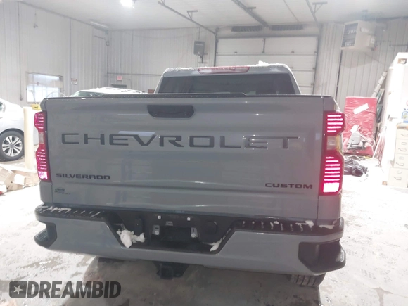 2024 Chevrolet Silverado 1500 Custom with VIN 3GCPDBEK4RG246258, listed as a IAAI auction lot 40882553 with Not Provided miles and . Bid and sale history available at DreamBid. Image 15.