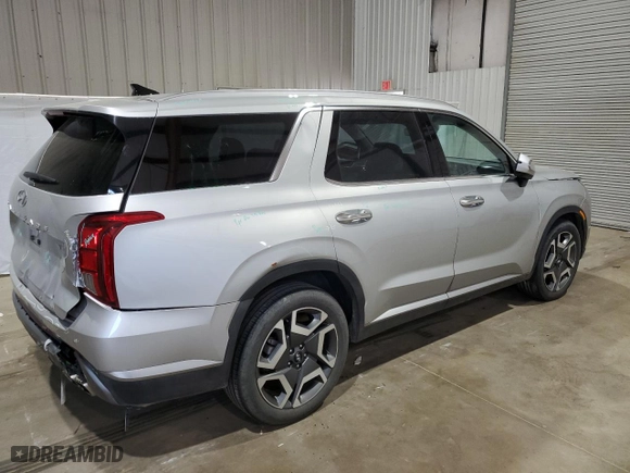 2023 Hyundai Palisade SEL with VIN KM8R44GE5PU614433, listed as a Copart auction lot 48601355 with 31,463 mi miles and Salvage Title. Bid and sale history available at carsss.com. Image 3.