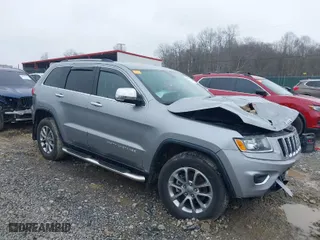 2015 Jeep Grand Cherokee Limited with VIN 1C4RJFBG6FC845606, listed as a IAAI auction lot 40877599 with 89,289 mi miles. Bid and sale history available at carsss.com. Image 1.