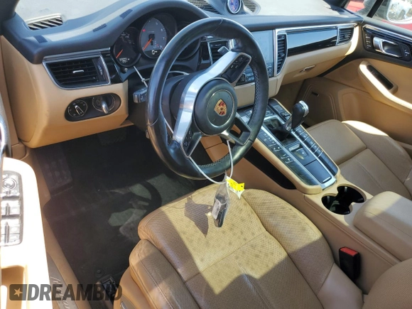 2017 Porsche Macan S with VIN WP1AB2A57HLB21220, listed as a Copart auction lot 52825075 with 89,955 mi miles and Salvage Title. Bid and sale history available at DreamBid. Image 8.