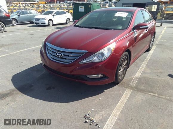 2014 Hyundai Sonata SE with VIN 5NPEC4AC5EH923646, listed as a IAAI auction lot 41935203 with 90,506 mi miles and . Bid and sale history available at DreamBid. Image 21.