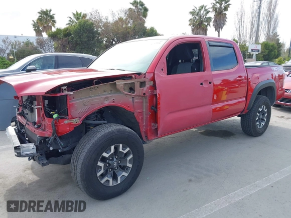 2021 Toyota Tacoma 4WD SR with VIN 3TMCZ5AN0MM416627, listed as a IAAI auction lot 41895966 with 18,250 mi miles. Bid and sale history available at carsss.com. Image 17.