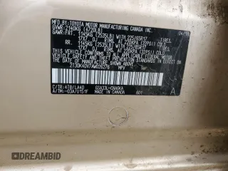 2010 Toyota RAV4 Ltd with VIN 2T3DK4DV7AW026276, listed as a Copart auction lot 50600425 with 117,215 mi miles and Salvage Title. Bid and sale history available at carsss.com. Image 13.