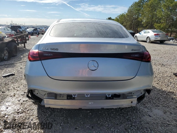 2024 Mercedes-Benz GLC with VIN W1NKJ4HB8RF115340, listed as a Copart auction lot 88926465 with 30,405 mi miles and Salvage Title. Bid and sale history available at carsss.com. Image 6.