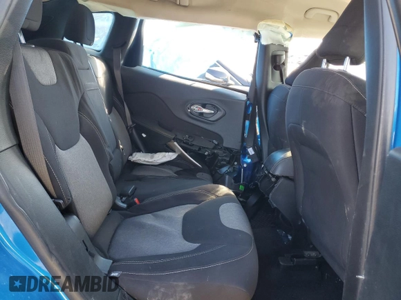 2017 Jeep Cherokee Sport with VIN 1C4PJMAS5HW624940, listed as a Copart auction lot 42959855 with 0 mi miles and Salvage Title. Bid and sale history available at carsss.com. Image 11.