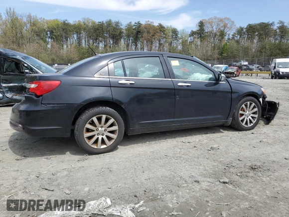 2013 Chrysler 200 Limited with VIN 1C3CCBCG9DN751782, listed as a Copart auction lot 52711945 with Not Provided miles and Salvage Title. Bid and sale history available at DreamBid. Image 3.
