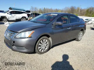2015 Nissan Sentra S with VIN 3N1AB7AP1FY291502, listed as a Copart auction lot 49325495 with 168,430 mi miles and Clean Title. Bid and sale history available at carsss.com. Image 1.