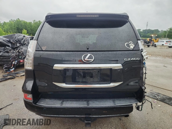 2017 Lexus GX 460 with VIN JTJBM7FX2H5149791, listed as a Copart auction lot 60327735 with 104,213 mi miles and Salvage title. Bid and sale history available at DreamBid. Image 6.