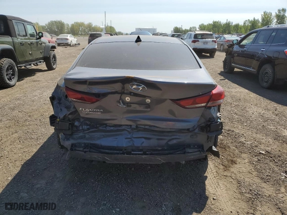 2018 Hyundai Elantra Value Edition with VIN KMHD84LF0JU453557, listed as a Copart auction lot 68500904 with 88,364 mi miles and Salvage Title. Bid and sale history available at carsss.com. Image 6.