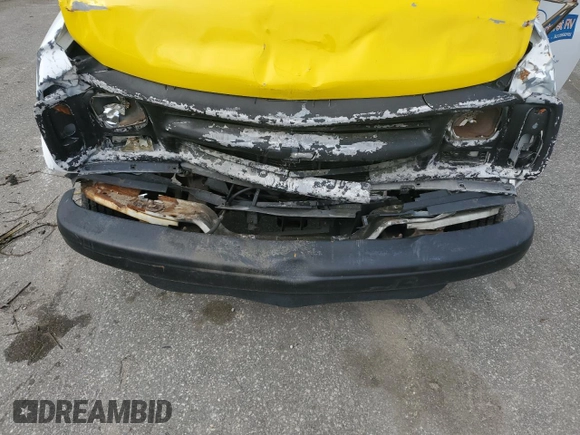 2001 Chevrolet Express Commercial E23 with VIN 1GBHG31R611147016, listed as a Copart auction lot 51247835 with Not Provided miles and Salvage Title. Bid and sale history available at carsss.com. Image 11.