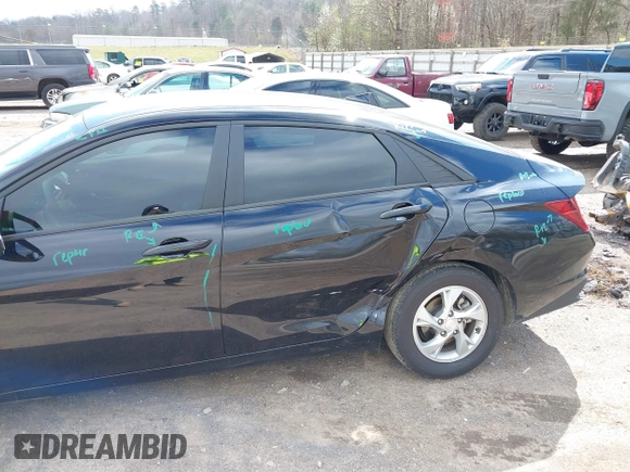 2023 Hyundai Elantra SE с VIN KMHLL4AG1PU531343, выставлен на аукционе IAAI как лот 41793011 с пробегом 78 982 миль миль и . История ставок и продаж доступна на DreamBid. Изображение 6.