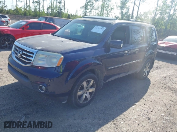 2014 Honda Pilot Touring with VIN 5FNYF4H92EB019248, listed as a IAAI auction lot 41942963 with 136,183 mi miles and . Bid and sale history available at carsss.com. Image 17.
