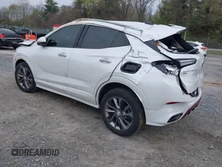 2021 Buick Encore GX Essence with VIN KL4MMGSL5MB039712, listed as a IAAI auction lot 41972324 with 57,362 mi miles and . Bid and sale history available at DreamBid. Image 3.