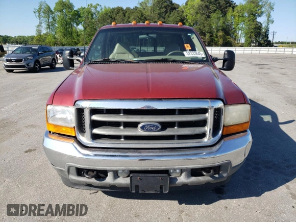 2001 Ford F-350 with VIN 1FTWW32S31EB87313, listed as a Copart auction lot 52333845 with 117,293 mi miles and Salvage title. Bid and sale history available at DreamBid. Image 5.