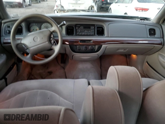 1996 Mercury Grand Marquis GS with VIN 2MELM74W8TX653415, listed as a Copart auction lot 85582734 with 187,282 mi miles and Salvage Title. Bid and sale history available at DreamBid. Image 8.