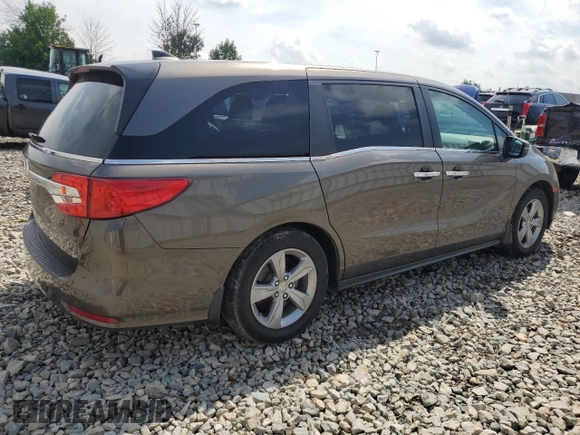 2020 Honda Odyssey EX with VIN 5FNRL6H5XLB030260, listed as a Copart auction lot 63416575 with 71,238 mi miles and Salvage title. Bid and sale history available at DreamBid. Image 3.