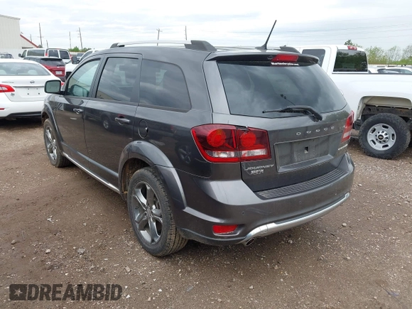 2017 Dodge Journey Crossroad Plus with VIN 3C4PDCGG3HT554624, listed as a IAAI auction lot 41912617 with 97,352 mi miles and . Bid and sale history available at DreamBid. Image 3.