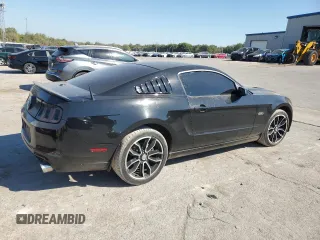 2013 Ford Mustang GT with VIN 1ZVBP8CF7D5238307, listed as a Copart auction lot 73871604 with 133,479 mi miles and Clean Title. Bid and sale history available at carsss.com. Image 3.