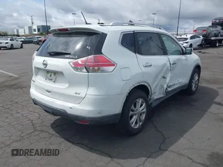 2016 Nissan Rogue S with VIN KNMAT2MT0GP643459, listed as a IAAI auction lot 41916602 with 137,687 mi miles and . Bid and sale history available at DreamBid. Image 4.