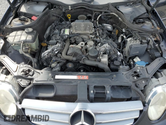 2009 Mercedes-Benz CLK-Class 3.5L with VIN WDBTJ56H79F268685, listed as a Copart auction lot 78063114 with 118,957 mi miles and Salvage Title. Bid and sale history available at carsss.com. Image 11.