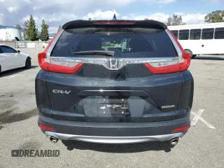 2017 Honda CR-V Touring with VIN 2HKRW1H99HH515480, listed as a Copart auction lot 51869635 with 24,393 mi miles and Salvage Title. Bid and sale history available at carsss.com. Image 6.