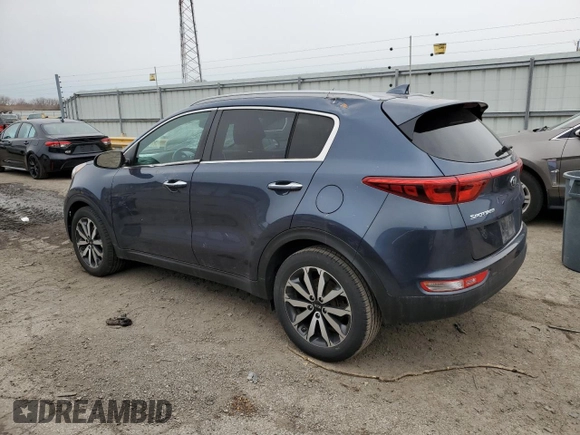 2017 Kia Sportage EX with VIN KNDPN3AC0H7221529, listed as a Copart auction lot 50746895 with 70,557 mi miles and Salvage Title. Bid and sale history available at carsss.com. Image 2.