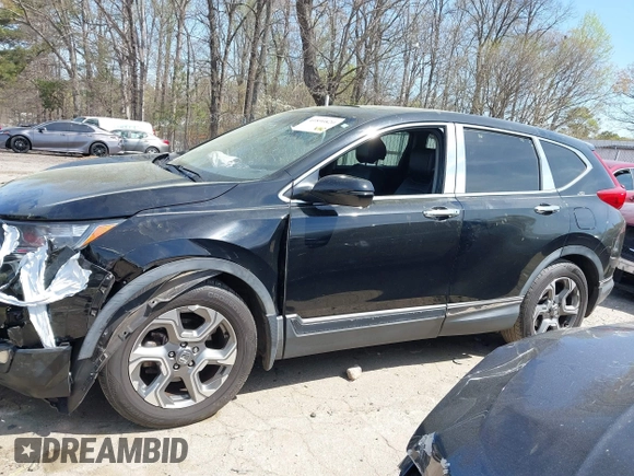 2018 Honda CR-V EX with VIN 7FARW1H53JE052029, listed as a IAAI auction lot 41890820 with 125,043 mi miles. Bid and sale history available at carsss.com. Image 14.