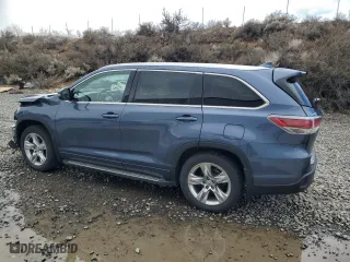 2015 Toyota Highlander Limited with VIN 5TDDKRFH2FS091324, listed as a Copart auction lot 49255995 with 87,679 mi miles and Salvage Title. Bid and sale history available at carsss.com. Image 2.