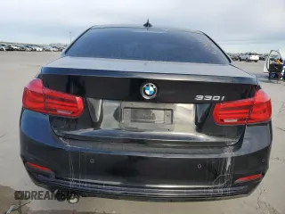 2017 BMW 3 Series 330i with VIN WBA8B9C54HK676408, listed as a Copart auction lot 87672795 with Not Provided miles and Salvage Title. Bid and sale history available at carsss.com. Image 6.
