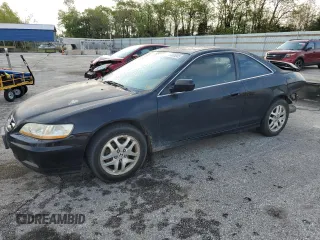 2002 Honda Accord EX z VIN 1HGCG22552A033247, wystawiony jako Copart lot #54865845 z przebiegiem 208 793 mil mil oraz Szkoda całkowita • Salvage title. Historia ofert i sprzedaży dostępna na DreamBid. Obrazek 1.