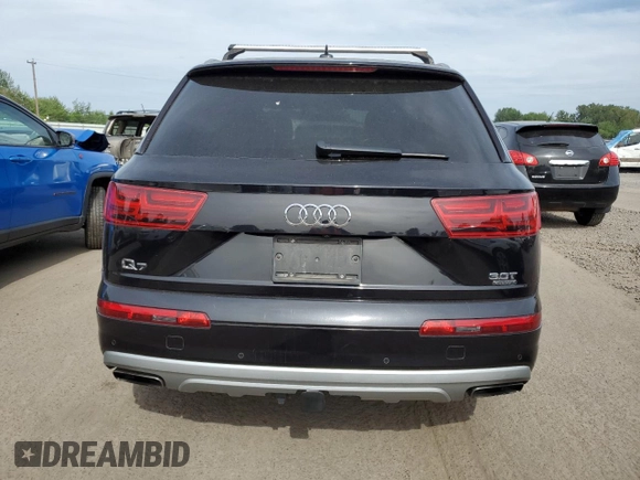 2017 Audi Q7 Premium Plus z VIN WA1LAAF73HD025493, wystawiony jako Copart lot #60876755 z przebiegiem 97 653 mil mil oraz Czysty tytuł • Clean title. Historia ofert i sprzedaży dostępna na DreamBid. Obrazek 6.