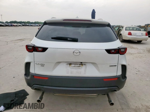2023 Mazda CX-50 S Premium Plus with VIN 7MMVABEM3PN131818, listed as a Copart auction lot 57358595 with 61,179 mi miles and Clean title. Bid and sale history available at DreamBid. Image 6.