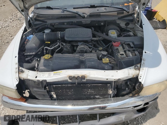 2004 Dodge Dakota SLT with VIN 1D7HL48K14S719751, listed as a Copart auction lot 64031654 with 288,226 mi miles and Salvage Title. Bid and sale history available at DreamBid. Image 12.