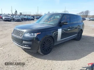 2017 Land Rover Range Rover with VIN SALGW3FE0HA330415, listed as a IAAI auction lot 41503447 with 128,104 mi miles and . Bid and sale history available at DreamBid. Image 2.