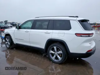 2021 Jeep Grand Cherokee Limited with VIN 1C4RJKBG2M8143632, listed as a Copart auction lot 51642815 with 45,174 mi miles and Salvage Title. Bid and sale history available at DreamBid. Image 2.