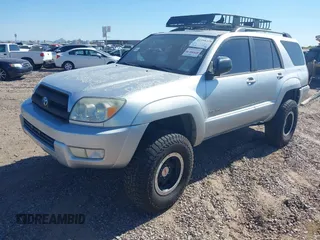 2004 Toyota 4Runner SR5 with VIN JTEBU14R040047039, listed as a IAAI auction lot 41998226 with 225,061 mi miles and . Bid and sale history available at DreamBid. Image 17.