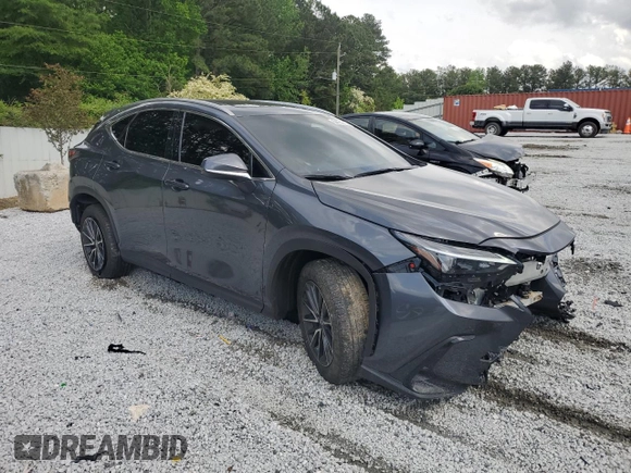 2025 Lexus NX 250 Premium with VIN 2T2GDCAZ6SC018833, listed as a Copart auction lot 54430815 with 13,431 mi miles and Salvage title. Bid and sale history available at DreamBid. Image 4.