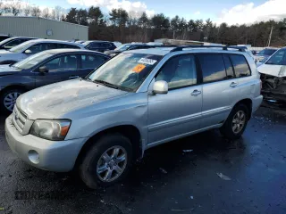 2007 Toyota Highlander w/3rd Row with VIN JTEEP21AX70207876, listed as a Copart auction lot 44056265 with Not provided miles and Non repairable. Bid and sale history available at DreamBid. Image 1.